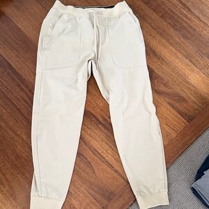lululemon athletica Men's Cream Joggers